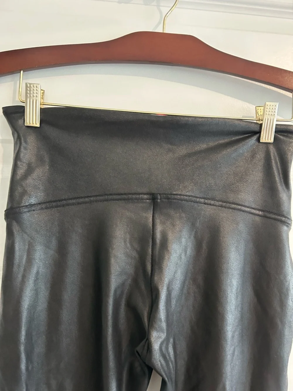 Spanx Black Leggings Size XLP Petite